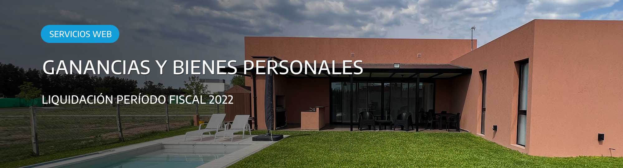 Banner: Ganancias y Bienes Personales: La AFIP pone a disposición los servicios web para la liquidación de los impuestos